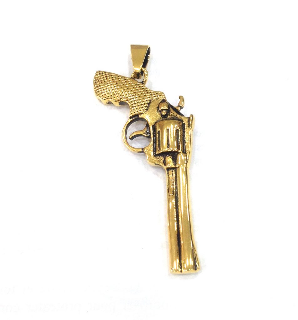 Pendentif Fantaisie Vintage – Métal Doré, Occasion
